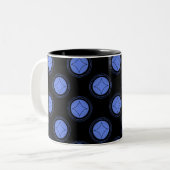 Tasse 2 Couleurs Boug, Bleu (Devant gauche)