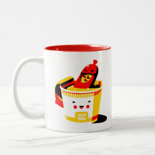 Tasse 2 Couleurs Boug de chiens de soupe