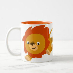 Tasse 2 Couleurs Boug de lion cartonné rapide