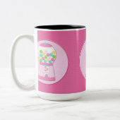 Tasse 2 Couleurs Boug de machine à bulles roses pour enfants (Gauche)