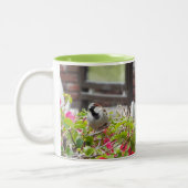 Tasse 2 Couleurs Boug d'oiseaux doux (Gauche)