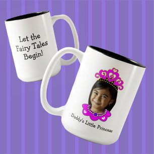 Tasse 2 Couleurs Boug photo personnalisable Little Princess