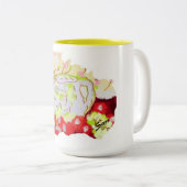Tasse 2 Couleurs Boug " Pitcher avec Fruit (Devant droit)