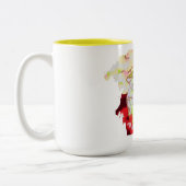 Tasse 2 Couleurs Boug " Pitcher avec Fruit (Gauche)