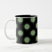 Tasse 2 Couleurs Boug, Vert clair (Gauche)
