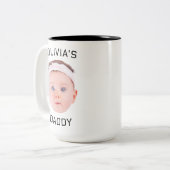 Tasse 2 Couleurs Boug Visage Personnalisé, Boug Baby Personnalisé, (Devant gauche)