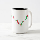 Tasse 2 Couleurs Bouge à bougies (Devant droit)