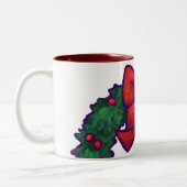 Tasse 2 Couleurs Boughs de Holly (Gauche)