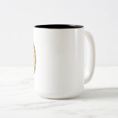 Tasse 2 Couleurs Bougie dans le vent Deux tons (Devant droit)