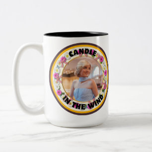 Tasse 2 Couleurs Bougie dans le vent Deux tons