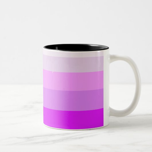 TASSE 2 COULEURS BOUGIE DE CAFÉ ROSE ET PASTEL (Droit)