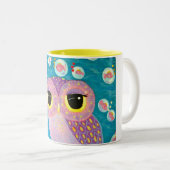 Tasse 2 Couleurs Bouillonnement avec amour (Devant droit)