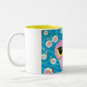 Tasse 2 Couleurs Bouillonnement avec amour (Gauche)