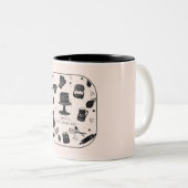 Tasse 2 Couleurs Boulangerie d'ustensiles Baker (Devant droit)