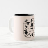 Tasse 2 Couleurs Boulangerie d'ustensiles Baker (Devant gauche)