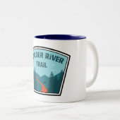Tasse 2 Couleurs Boulder River Trail Washington (Devant droit)