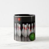 Tasse 2 Couleurs Boule de Bowling (Centre)