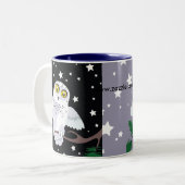 Tasse 2 Couleurs Boule des neiges (Devant gauche)