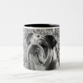 Tasse 2 Couleurs bouledogue (Centre)