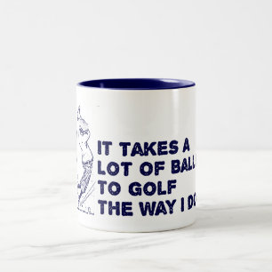 Tasse 2 Couleurs Boules de golf