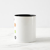 Tasse 2 Couleurs Boules de sport (Centre)