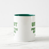 Tasse 2 Couleurs Boules Umlaut (Vert) (Centre)