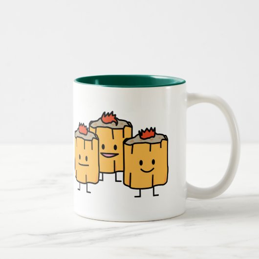 Tasse 2 Couleurs Boulette chinoise p de Dim Sum Dimsum de boulettes (Droit)