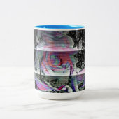 Tasse 2 Couleurs Bouquet Techno (Centre)