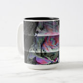 Tasse 2 Couleurs Bouquet Techno (Devant gauche)