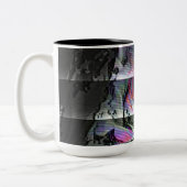 Tasse 2 Couleurs Bouquet Techno (Gauche)