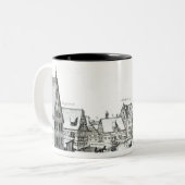 Tasse 2 Couleurs Bourg allemand, 1704 (Devant gauche)