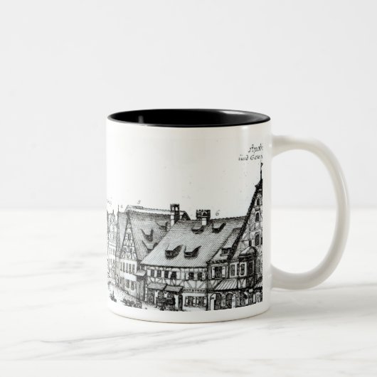 Tasse 2 Couleurs Bourg allemand, 1704 (Droit)
