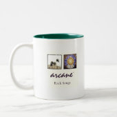 Tasse 2 Couleurs Bouteille à café recto-verso (Gauche)