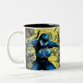 Tasse 2 Couleurs Bouteille à café V2 (Gauche)