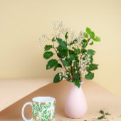 Tasse 2 Couleurs Bouteille à deux tons de fleur de printemps
