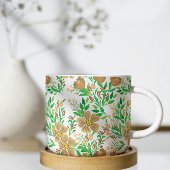 Tasse 2 Couleurs Bouteille à deux tons de fleur de printemps