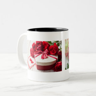 Tasse 2 Couleurs Bouteille cadeau Valentine