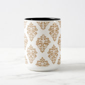 Tasse 2 Couleurs Bouteille de café en or (Centre)