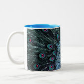 Tasse 2 Couleurs Bouteille de paon (Gauche)