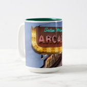 Tasse 2 Couleurs Bouteille de Salem Willows (Devant gauche)