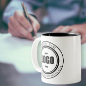 Tasse 2 Couleurs Bouteille du logo de l'entreprise