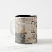 Tasse 2 Couleurs Bouteille esthétique (Devant gauche)