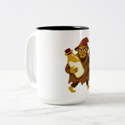 Tasse 2 Couleurs Bouteille Manci (Devant gauche)