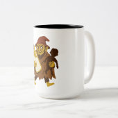 Tasse 2 Couleurs Bouteille Manci (Devant droit)