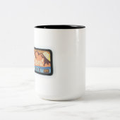 Tasse 2 Couleurs Bouton de patchs Desert Aire (Centre)