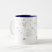 Tasse 2 Couleurs Bouton des critères d'espace (Devant gauche)