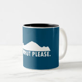 Tasse 2 Couleurs Bouton S'il vous plaît (Devant droit)