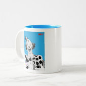 Tasse 2 Couleurs Boutons le clown (Devant gauche)