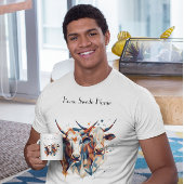 Tasse 2 Couleurs Bovins de ferme Scandi, sur mesure