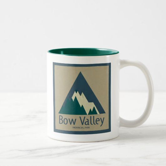 Tasse 2 Couleurs Bow Valley Provincial Park Rustic (Droit)